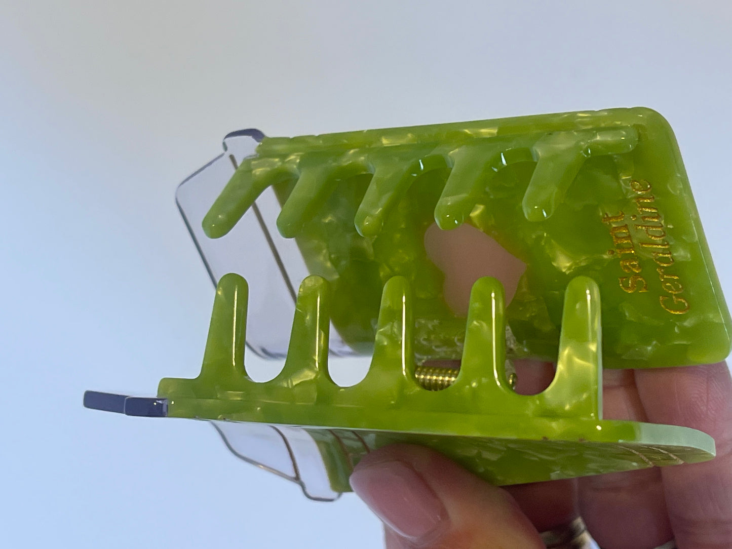 Matcha Love Hair Claw