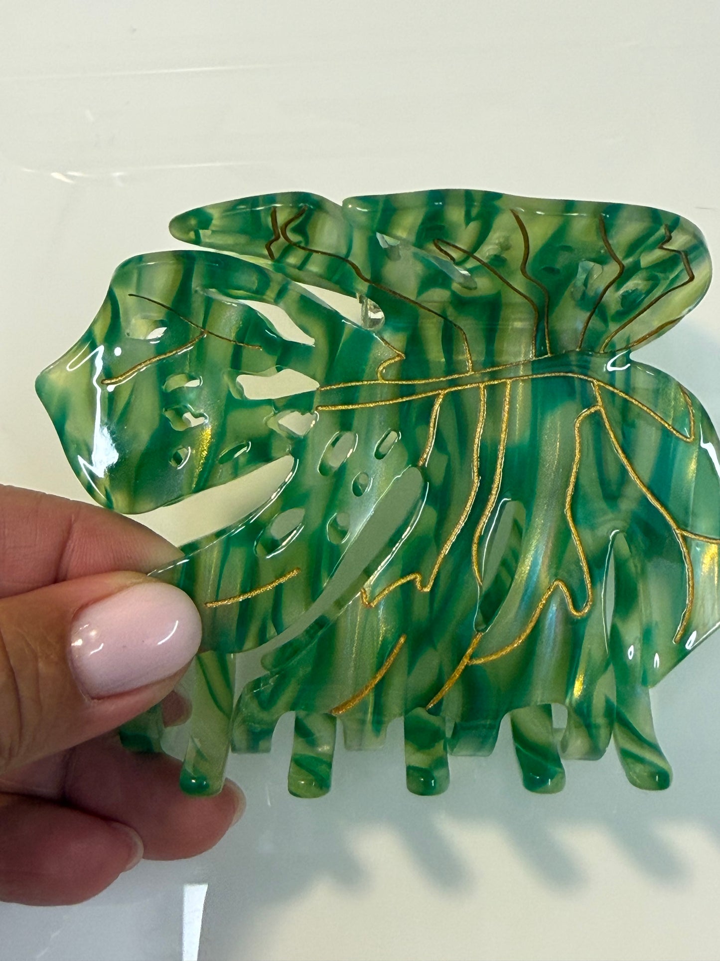 Monstera Hair Claw Large Saint Geraldine