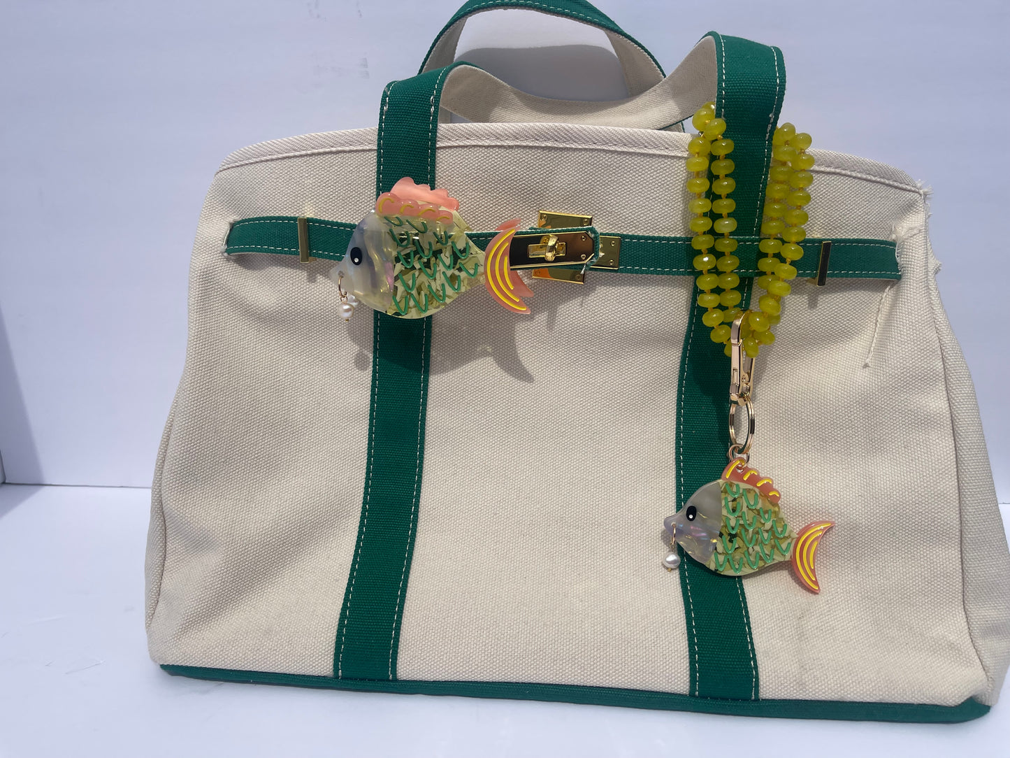 Bubbles Fish Bag Charm