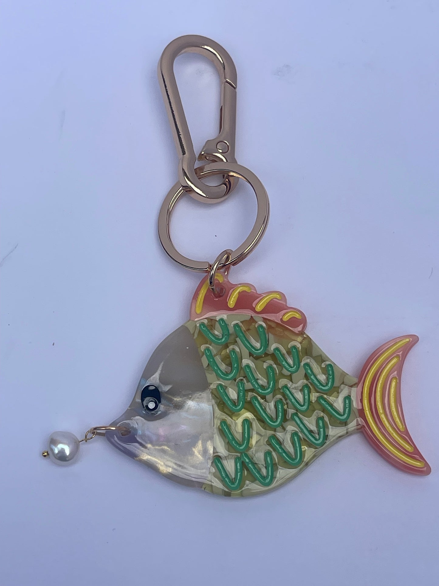 Bubbles Fish Bag Charm
