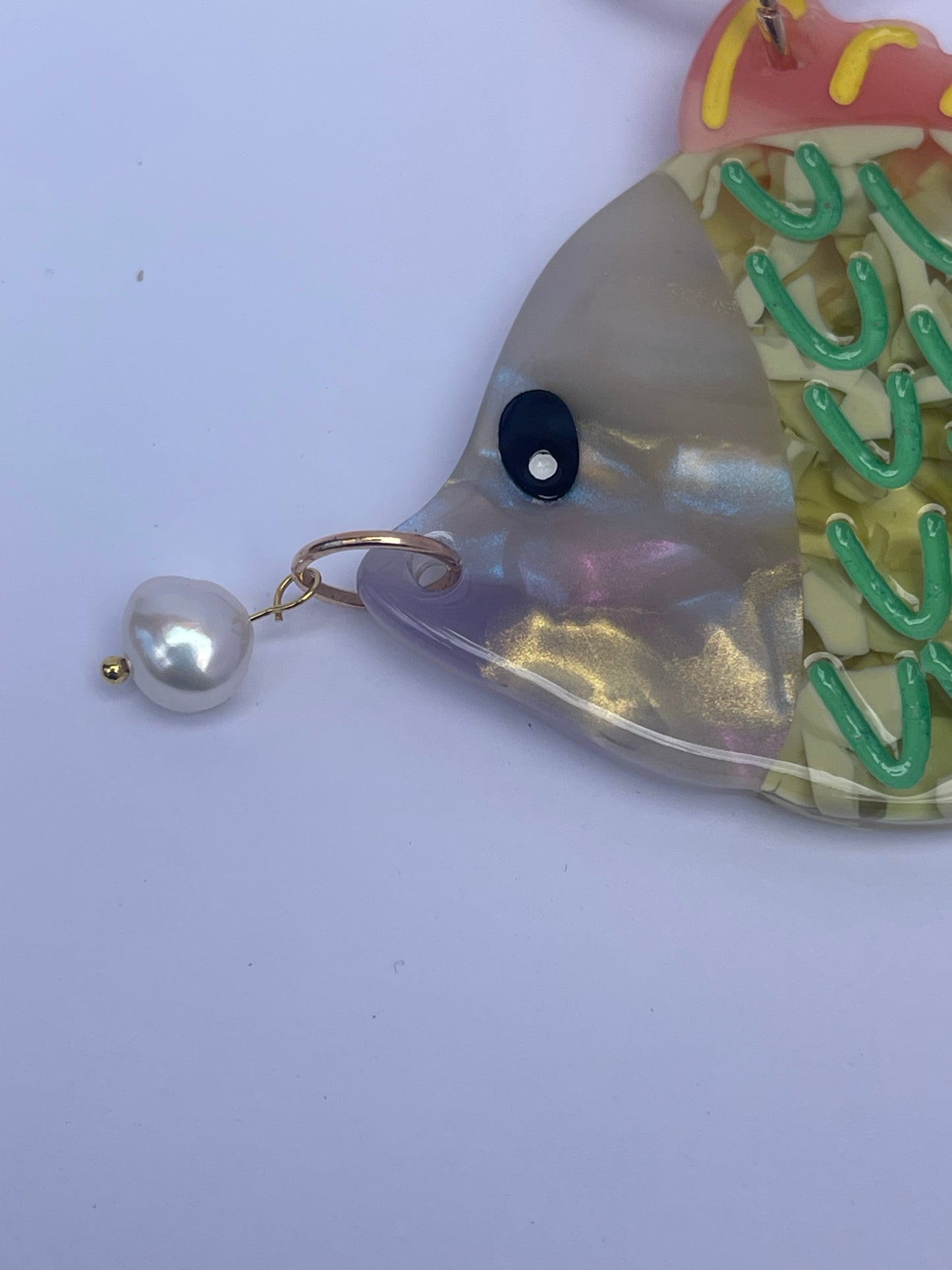 Bubbles Fish Bag Charm