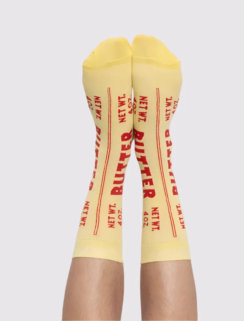 Unsalted Butter socks Yellow Owl Workshop
