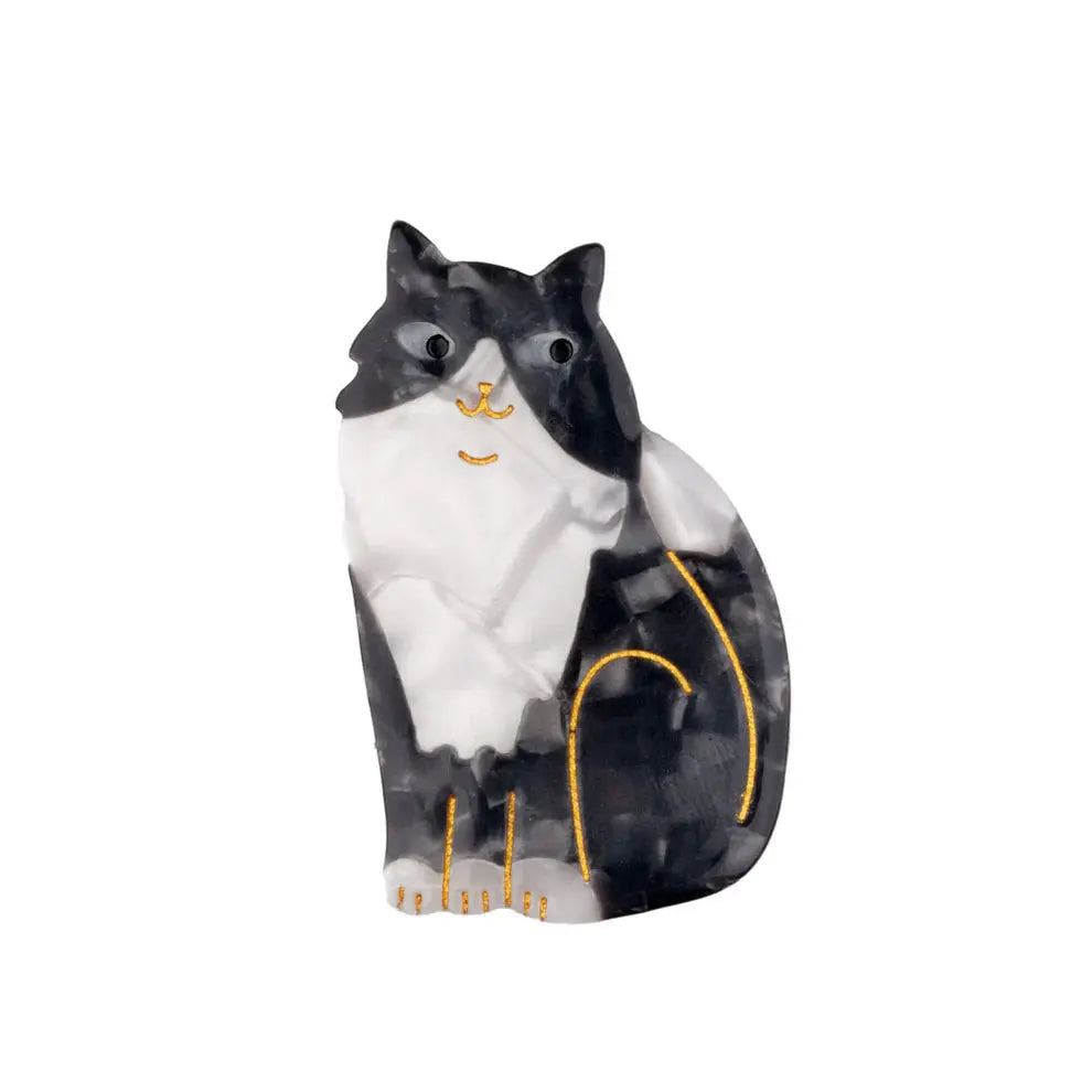 Iggy - tuxedo cat clip Coucou Suzette