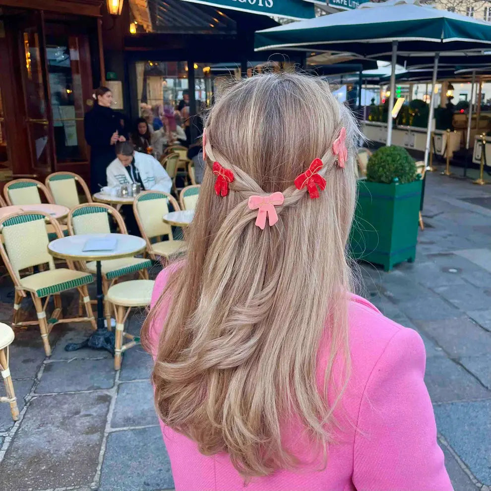 Coquette Bow - Mini clip - peach fuzz Coucou Suzette