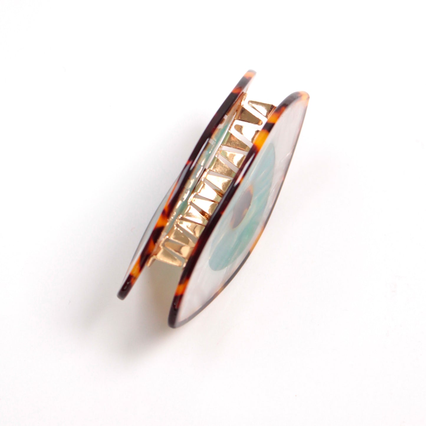 Eye Hair Claw in Blue
