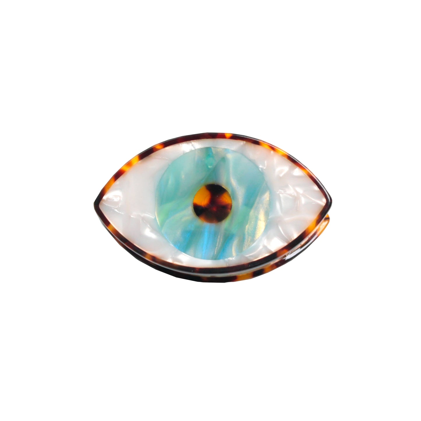 Eye Hair Claw in Blue