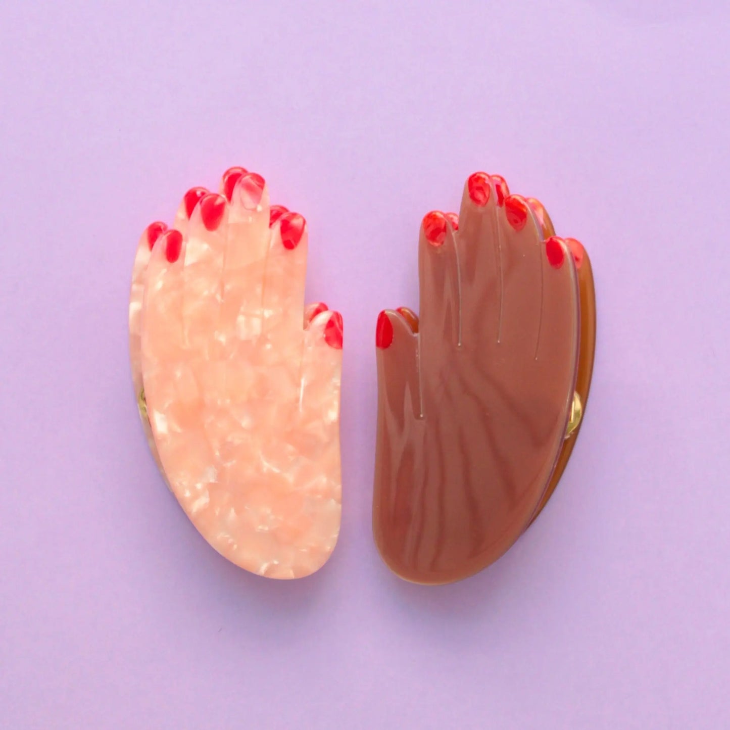 Hand Hair Claw in Black Saint Geraldine