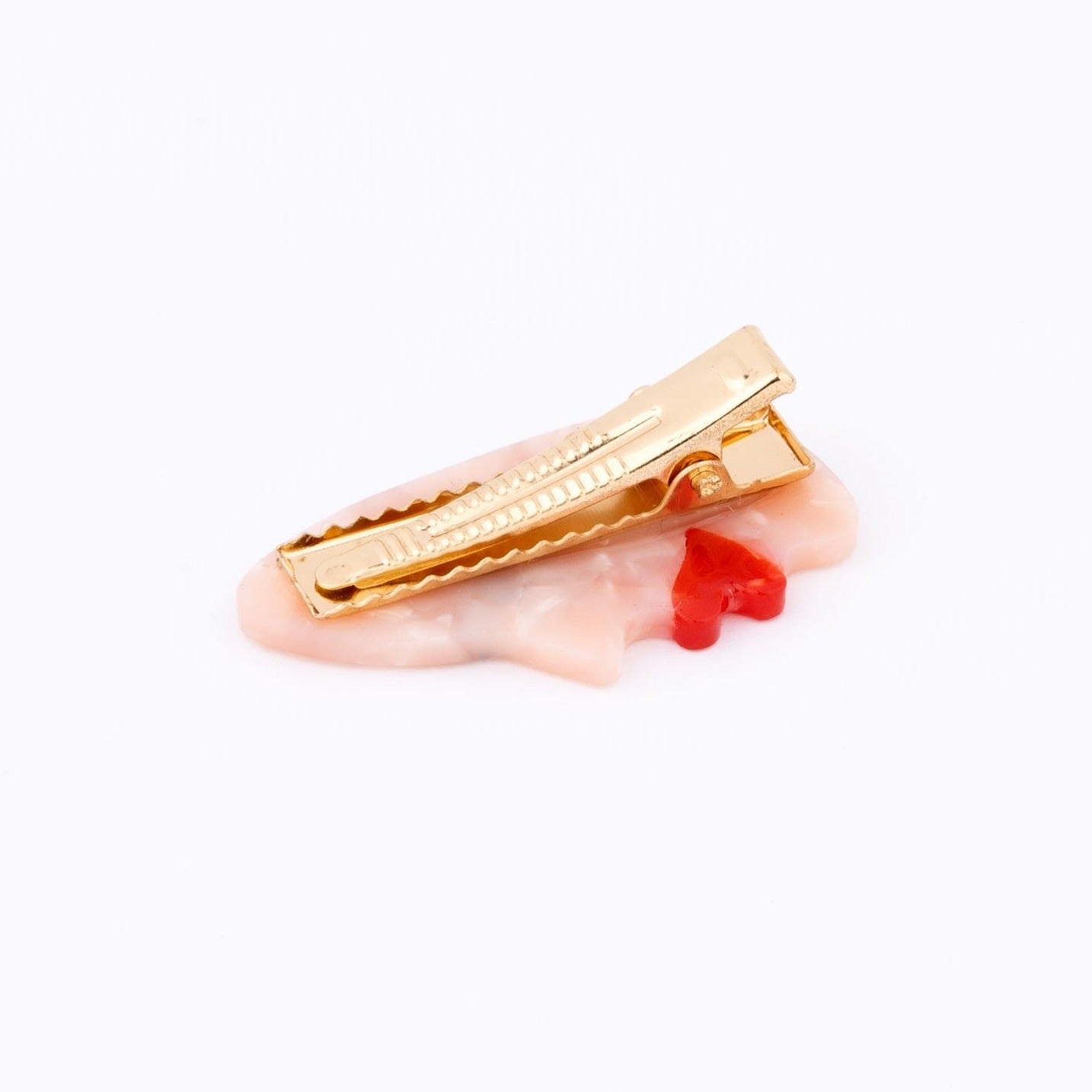 Face Hair Clip in White