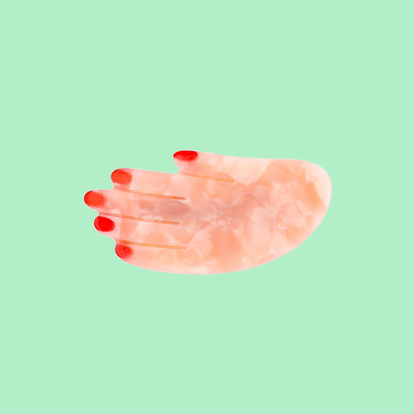 Hand Hair Clip in White Coucou Suzette