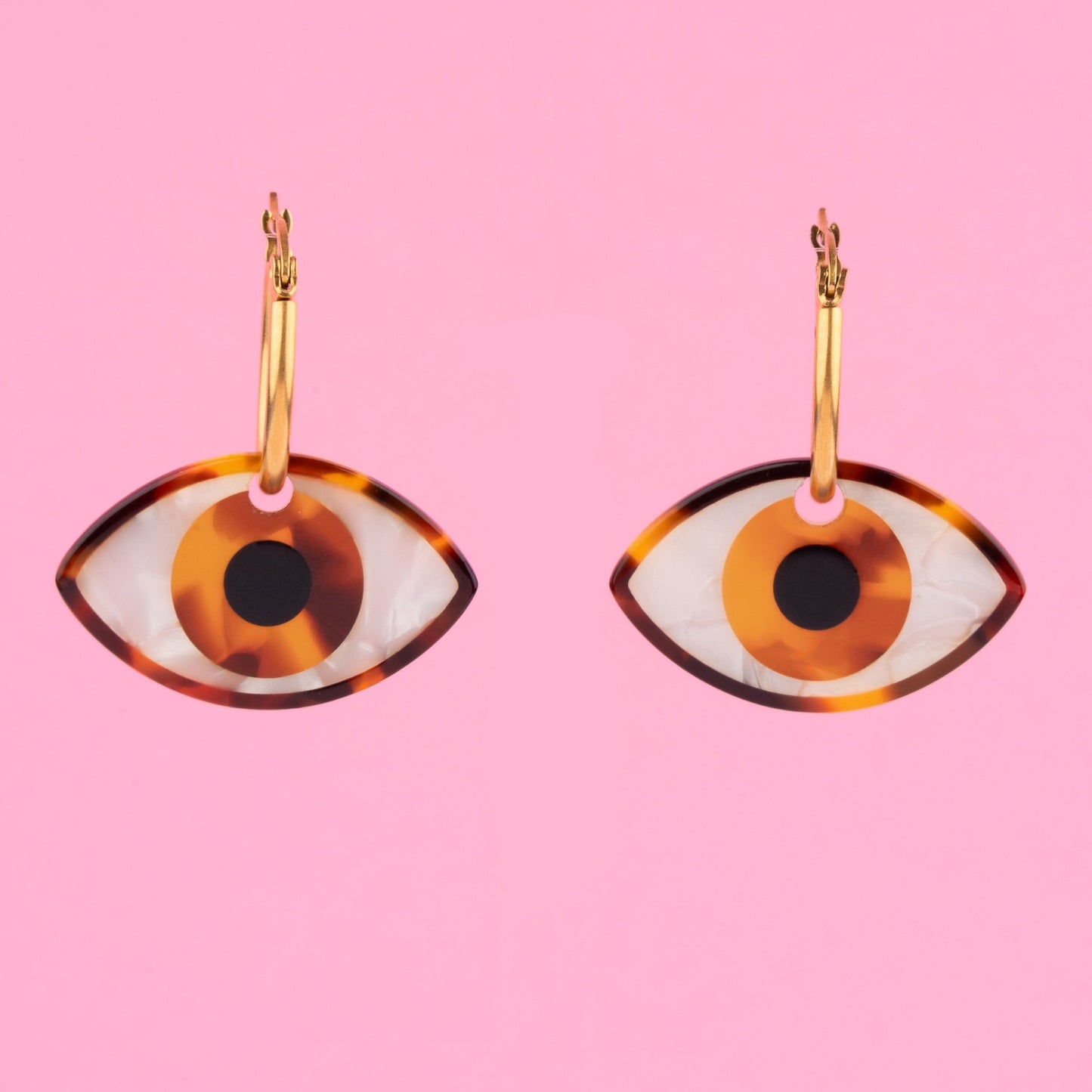 Brown Eyes Earrings