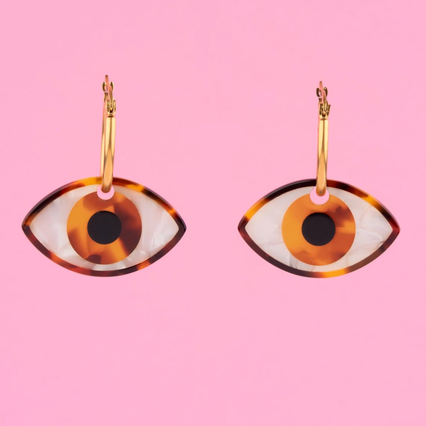 Brown Eyes Earrings Saint Geraldine