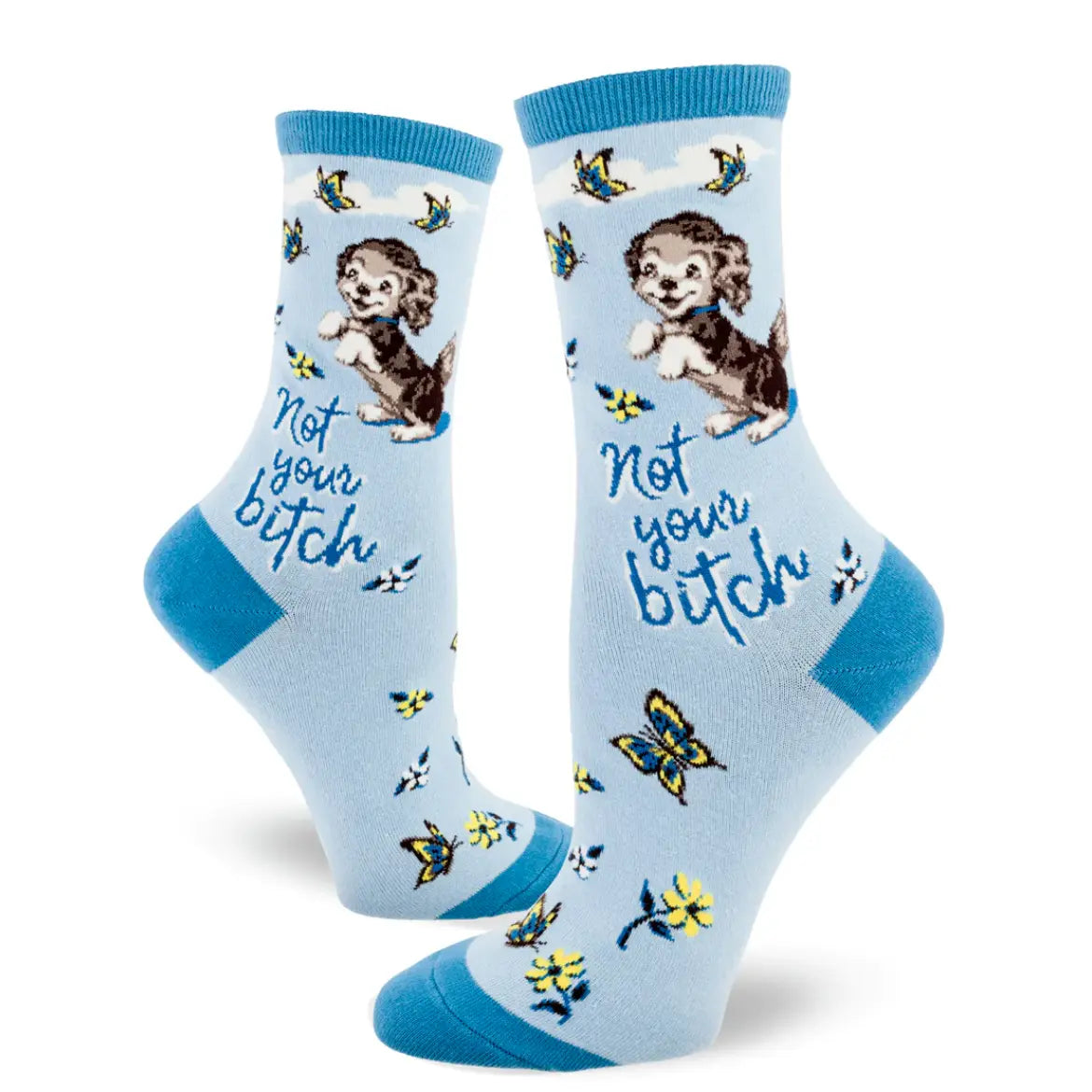 Not Your Bitch Dog Socks Mod Socks