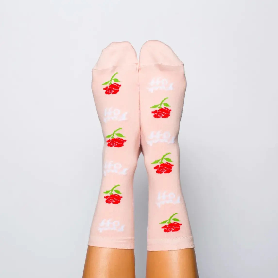 F*ck Off Roses Socks Saint Geraldine