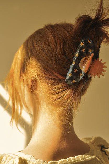 Sun & Moon Hair Claw