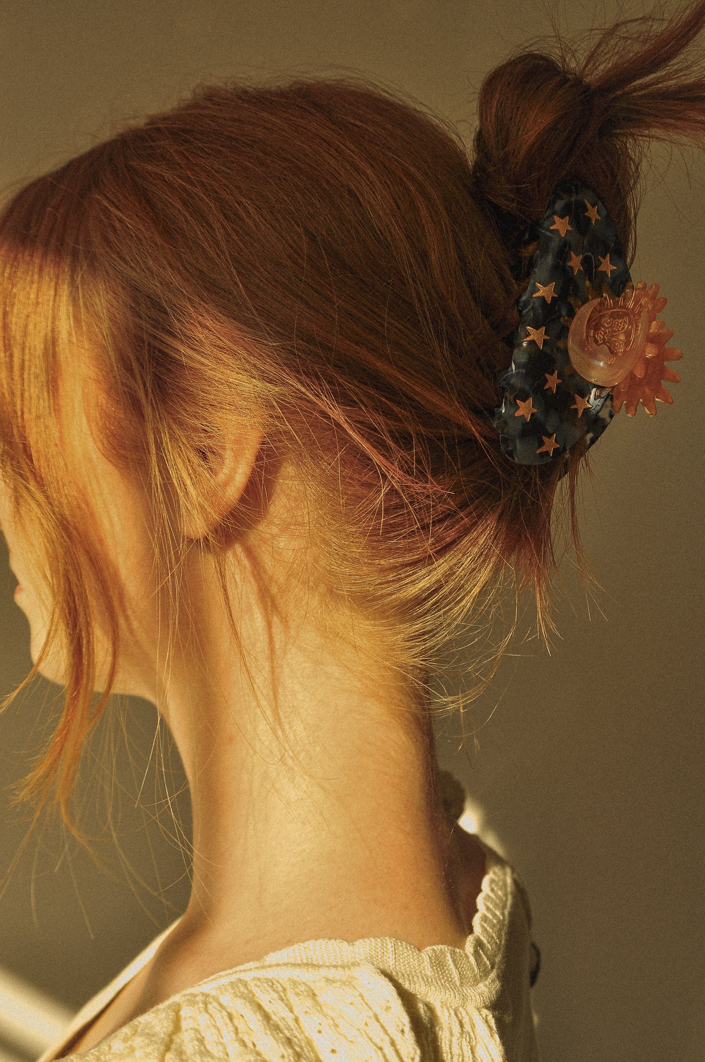 Sun & Moon Hair Claw