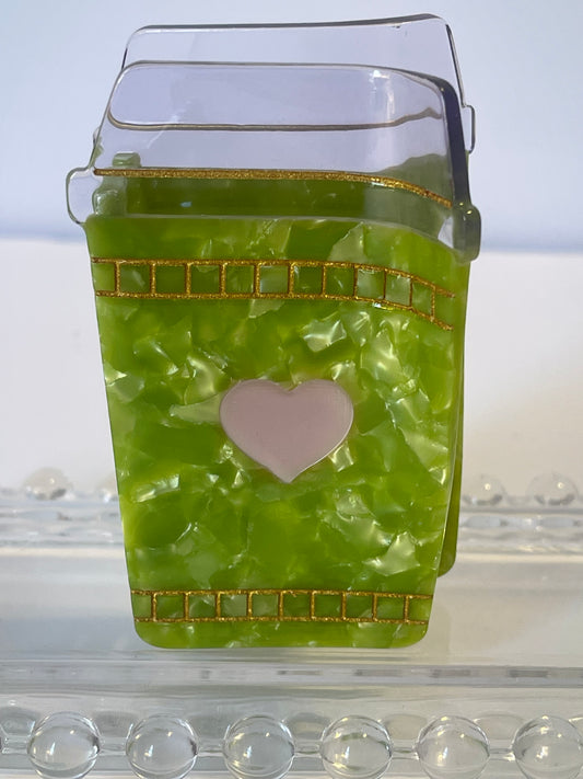 Matcha Love Hair Claw