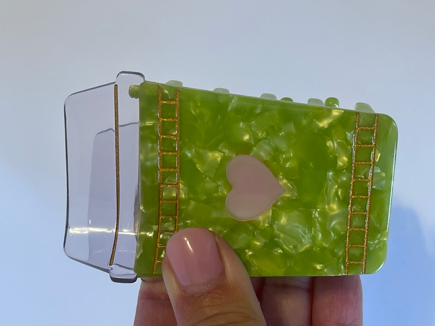 Matcha Love Hair Claw