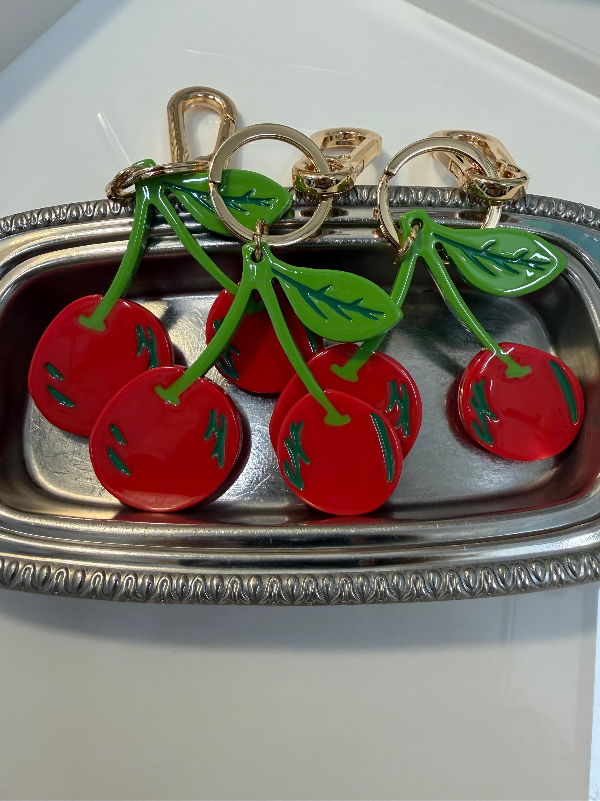 Cherry Bag Charm Saint Geraldine