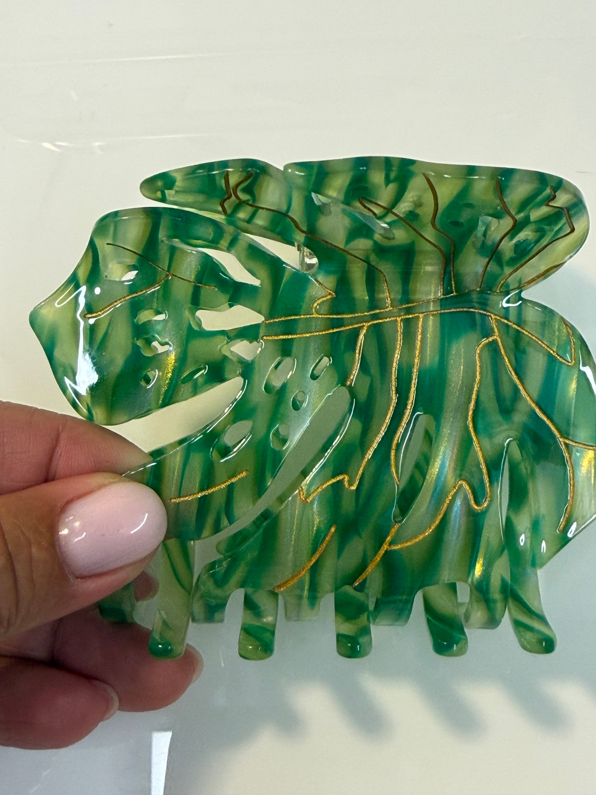 Monstera Hair Claw Large Saint Geraldine