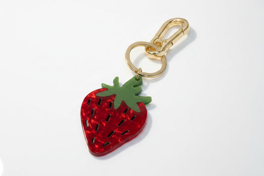 Strawberry Bag Charm Saint Geraldine