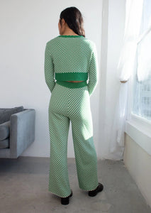 Juju Cardi in Island Green Check Inn