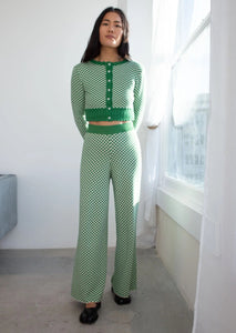 Juju Cardi in Island Green Check Inn