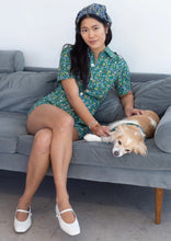 Load image into Gallery viewer, Marr’s Short Coverall Buttercup Dizzy Floral in Island
