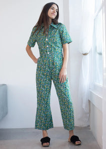 Marr’s Coverall Buttercup Dizzy Floral in Island