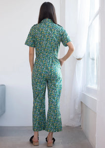 Marr’s Coverall Buttercup Dizzy Floral in Island