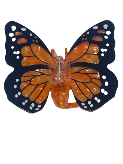 Monarch Butterfly Hair Claw