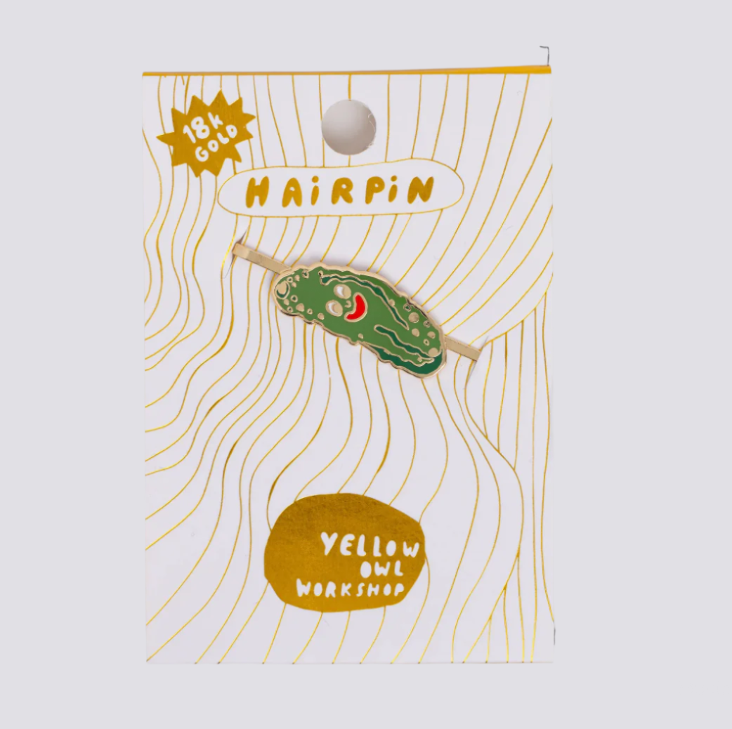 Mr Pickle  Hair Pin