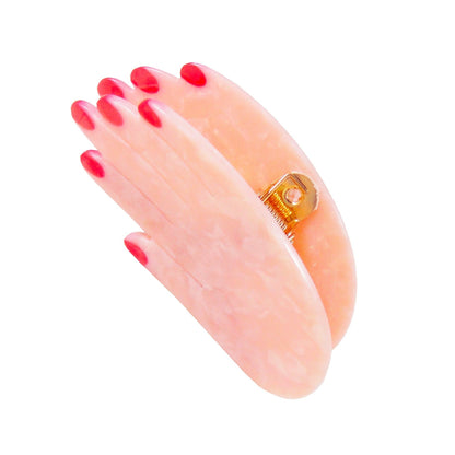 Hand Hair Claw in White