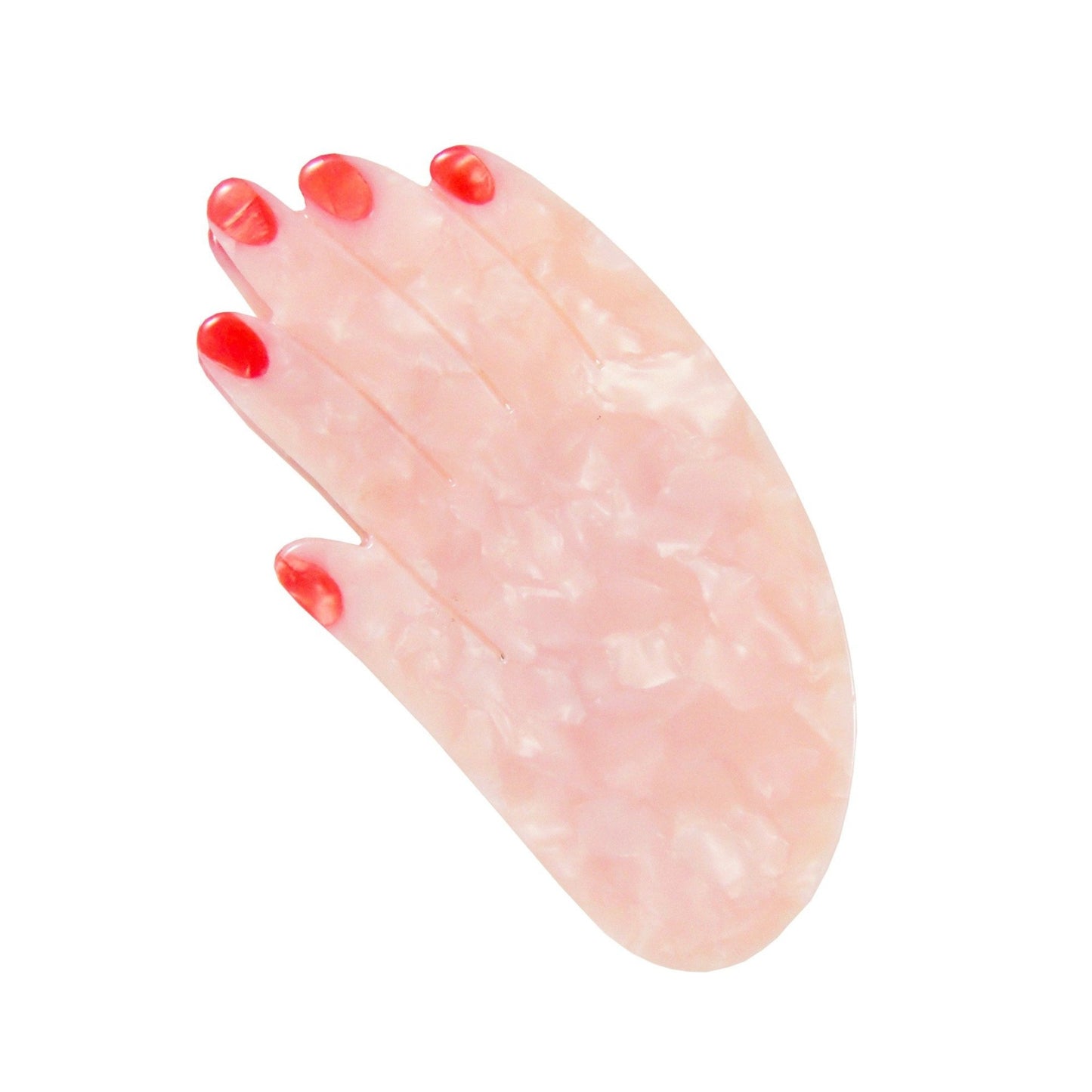 Hand Hair Claw in White