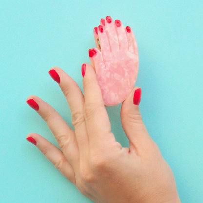 Hand Hair Claw in White