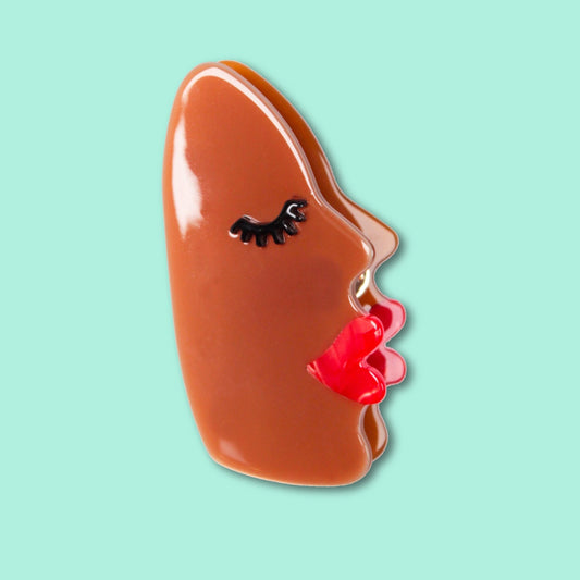 Face Hair Claw in Black