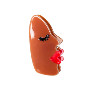 Face Hair Claw in Black