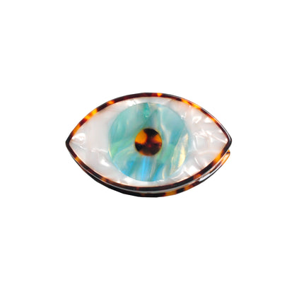 Eye Hair Claw in Blue