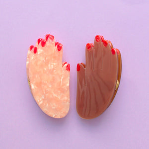 Hand Hair Claw in Black