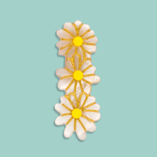 Daises Hair Clip
