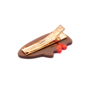 Face Hair Clip in Black