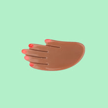 Load image into Gallery viewer, Hand Hair Clip in Black
