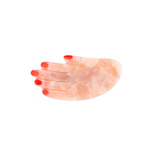 Load image into Gallery viewer, Hand Hair Clip in White
