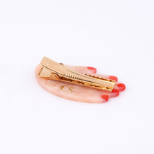 Load image into Gallery viewer, Hand Hair Clip in White
