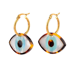 Blue Eyes Earrings
