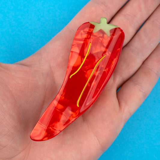 Chilli Pepper Hair Claw