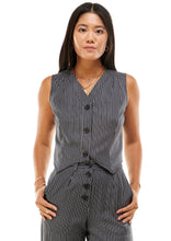 Load image into Gallery viewer, Mrs. Hester Vest Flynn Stripe Kitty
