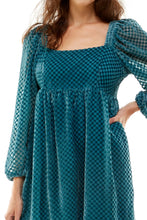 Load image into Gallery viewer, Kiera Dress Check It in Sea

