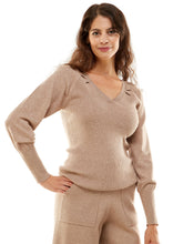 Load image into Gallery viewer, Jonesy Sweater in Heather Oat
