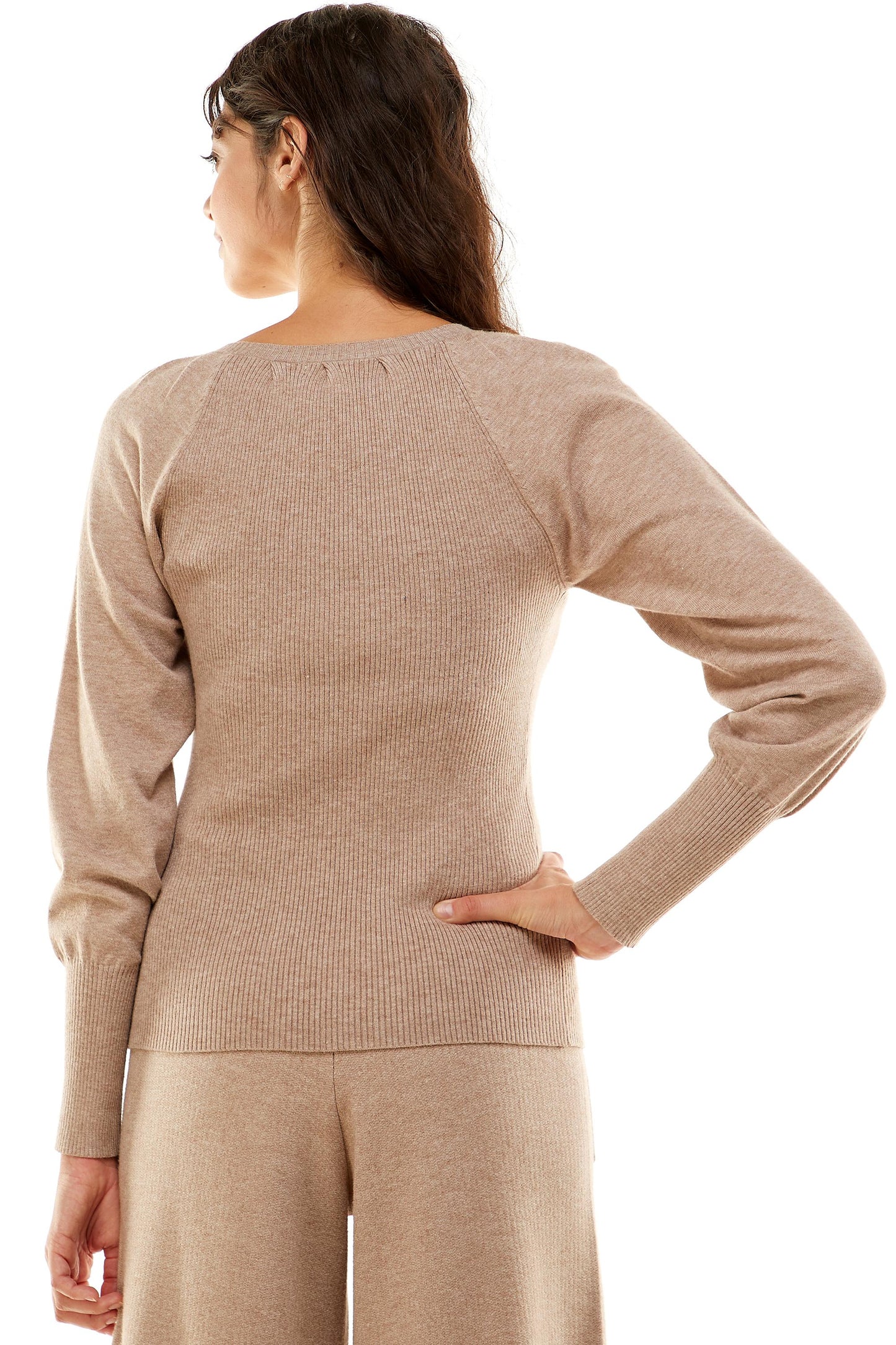 Jonesy Sweater in Heather Oat