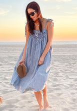 Load image into Gallery viewer, Harper Sundress In Between Days in Chambray

